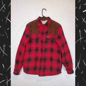Field & Stream Sherpa-lined Flannel Shirtjacket